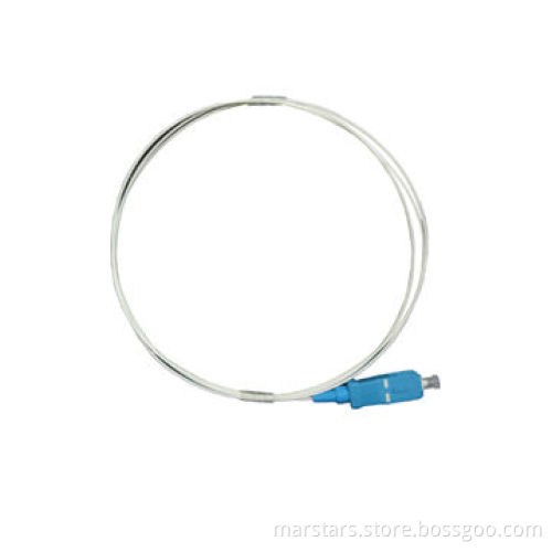 Fiber-optic Pigtail with RoHS Directive-compliant, in Connector of SC, ST, FC, LC and MTRJ